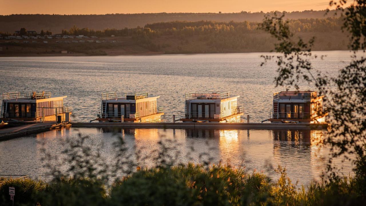 Hausboote Und Ferienhaeuser Marina Muecheln Mucheln Zewnętrze zdjęcie